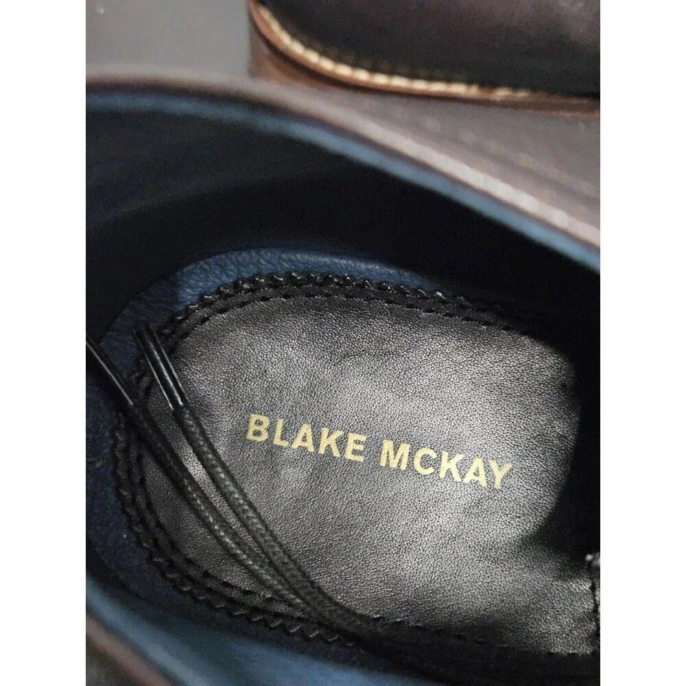 Sz 10 - Blake Mckay Chukka Boots Mens Brown Leather